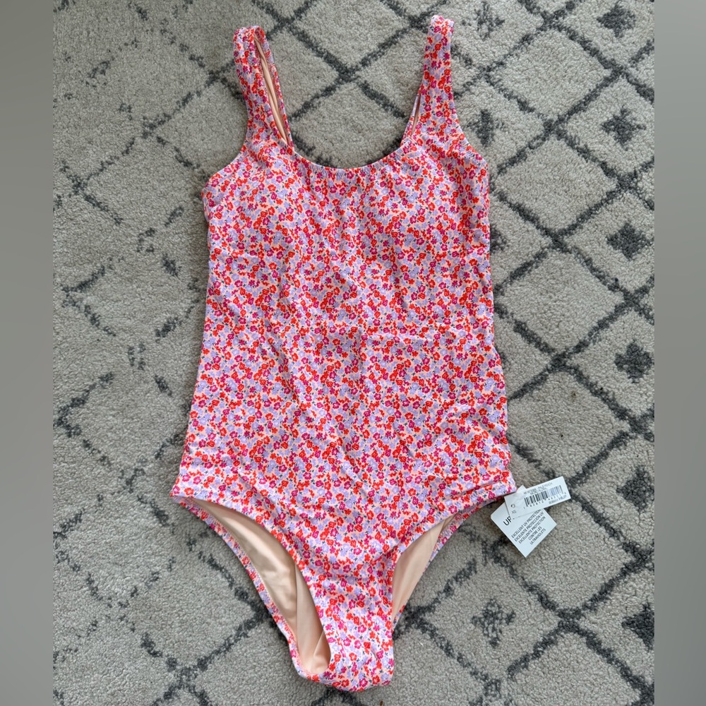 NWT Floral One Piece Swimsuit